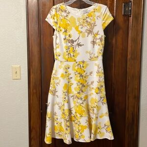 Gorgeous Yellow Flower Dress